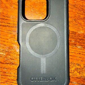 OtterBox Midnight Black IPhone 16 Pro Phone Case- Defender Series